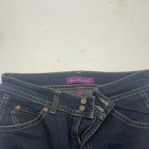 Gloria Vanderbilt Dark Blue High Rise Jeans